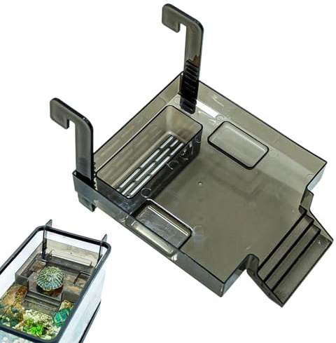 Plateforme De Baignade Pour Tortues D'Aquarium Îlot Pour Animaux Avec | Îlot De Bain De Pour Aquarium À Reptiles pour Salon Hôtel Restaurant Grenouille Terrapin Salamandre Crabe