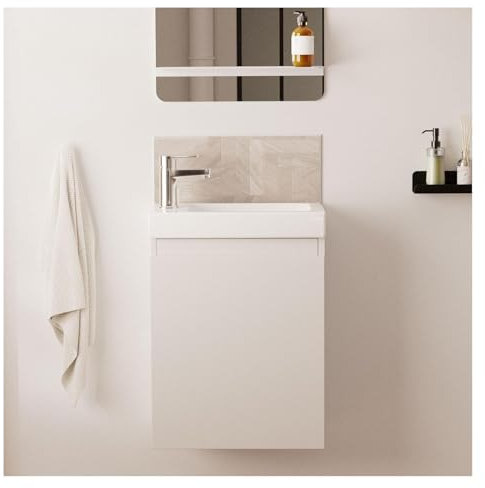 Meuble Lave-Mains Lisa Blanc