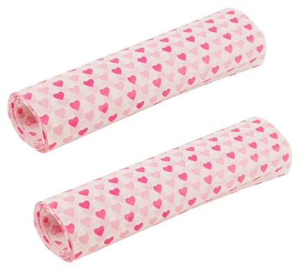 Lot de 100 feuilles de papier sulfurisé pour emballage alimentaire – Papier ciré imperméable pour hamburger et sandwich pour pique-niques, pâtisserie, poisson et frites | Doublure de panier en forme