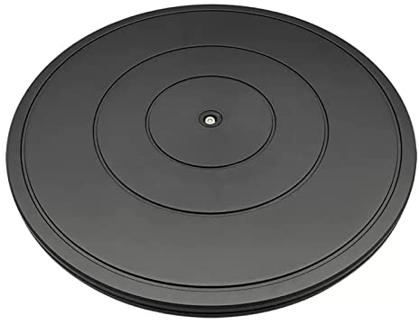 WORDFUN 360 Rotierende Plattenteller, Mehrzweck Drehplattform, 40cm Runde Drehplatte Mit Stahlkugellagern, Für TV Computer Monitor Laptop Lautsprecher Keramik Skulptur Kunst Handwerk