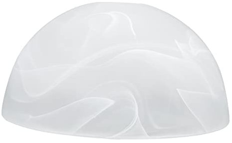 Uonlytech Abat-jour Cloche En Verre Verre Lumière Petite Couverture Intérieur Pendentif Pour Ampoule En Forme Cloche De Table Mur Ventilateur Luminaire Plafond Lustre Abat-jour Cylindrique