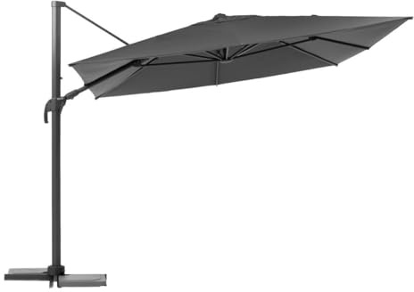 Hespéride - Parasol Offset melhia Antracita 3x3m