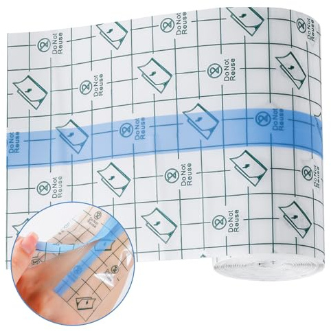 Cerotti impermeabili per doccia,15CM x 4M cerotto impermeabile,pellicola per tatuaggi,Benda Trasparente Impermeabile,Pellicola Tattoo