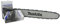 MAKITA Schwert 35 cm + 2 Sägeketten passend für MAKITA DUC353 UC3510A UC3520A UC3541A EA3200S35A