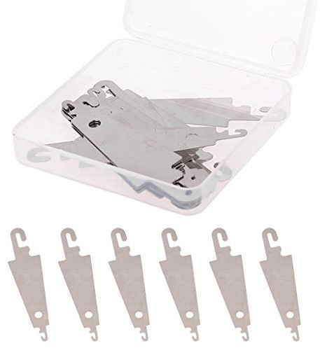 20 enhebradores de aguja de metal para enhebrar herramientas para coser a mano de ojos grandes