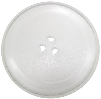 DEYIN Microwave Oven Parts Rotary Glass Plate Swivel Dish Pallet 24.5cm Dish