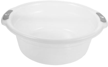 Didiseaon Secchio Per Pediluvio Bacinella Per Pediluvio in Plastica Con Manici Facile Monitoraggio Della Pulizia Vasca Per Lavaggio Biancheria