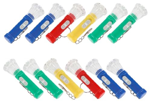 Hemobllo 18stücke Mini Led Taschenlampen Schlüsselanhänger Tragbare Taschenlampen Keychain Aus Leistungsstarkem Material Für Camping Und Spielzeug Leicht Und Praktisch