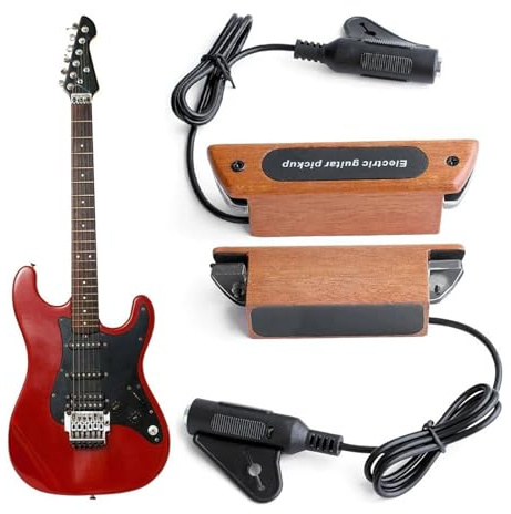 Professionelle Leistung Gitarre Tonabnehmer Tonabnehmer Für Akustikgitarren Aus Holz Mit Schallloch Magnetischer Tonabnehmer Magnetischer Wandler Für Akustikgitarren Mit Stahlsaiten Single Coil