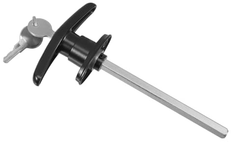 HOMOCONO Serratura T per Porta Garage Maniglia Resistente per Esterni Facile Installazione per Capannoni e Veicoli Ricreativi