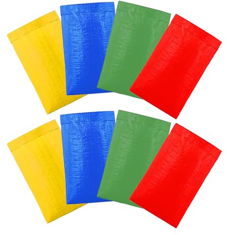 Bolsas de saco de patata – Bolsas de almacenamiento de arpillera de 30 pulgadas, juegos de reunión familiar, diversión de eventos al aire libre con actividad de carreras de salto, suministros de
