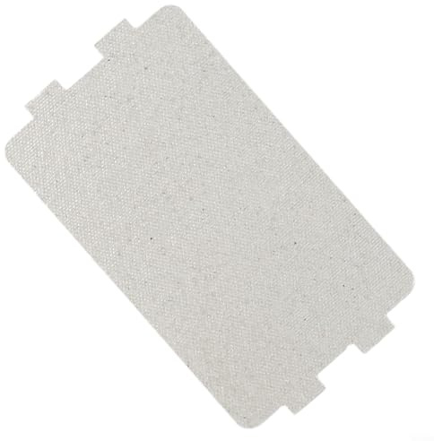 Piastra di copertura in mica per forno a microonde, resistente alle alte temperature, isolante per la riparazione del forno a microonde, 11,6 x 6,5 cm