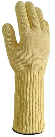 CAZSTYK Gants isolés double couche en aramide à 350 °C - Protection contre la chaleur - Flexibles - Confortables - Applications industrielles pour chefs soudeurs - Gants résistants à la chaleur pour