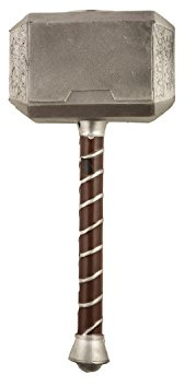 viving Kostüme viving costumes204813 Thor Schaumstoff Hammer (107 x 43,5 x 21,5 cm, One Size)