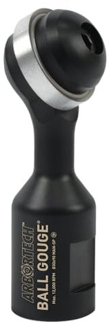 ARBORTECH Ball Gouge 30mm Sgorbia per legno a forma sferica per Smerigliatrice Angolare