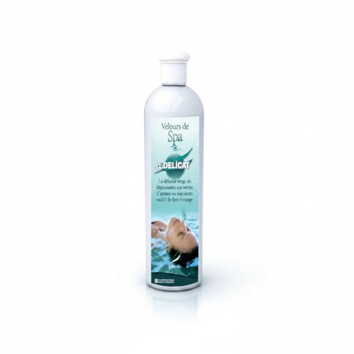 Camylle - Profumo per vasche idromassaggio Le Délicat - A base di oli essenziali per spa o vasche idromassaggio - Con aromi di agrumi e un morbido tono di fiori d'arancio- 250ml