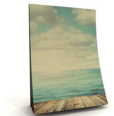 Notizblock A5 | Sommer, Relax Motivpapier Block | Ocean View | 50 Blatt, 90g/qm | Schreibnotizblock | Notizblock | Schreibblock A5 | Paperandpicture