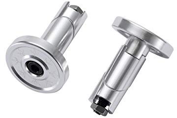 BLUNT BAR ENDS ALLOY PAIR - Couleur - Argent