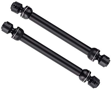 INJORA RC Arbre de Transmission 2pcs RC Arbre d'entraînement pour 1/10 RC Crawler Car SCX10 90046 D90