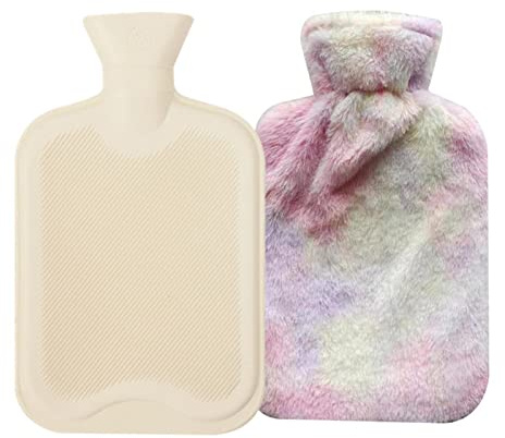 Wärmflasche, Kuschelweichem Fell Bezug 2l, Wärmflaschen, Warmflasche | Wärmeflaschen, Kalttherapie, Hand-Fußwärmer, Menstruationsbeschwerden (# - 6)