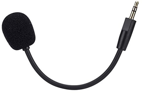 Ersatz-Spielmikrofon für HyperX Cloud Orbit S Gaming-Headset auf PC, PS5, PS4, Xbox Series X|S, Xbox One, Mac, Handy, Nintendo Switch, abnehmbares 3,5-mm-Boom-Mikrofon