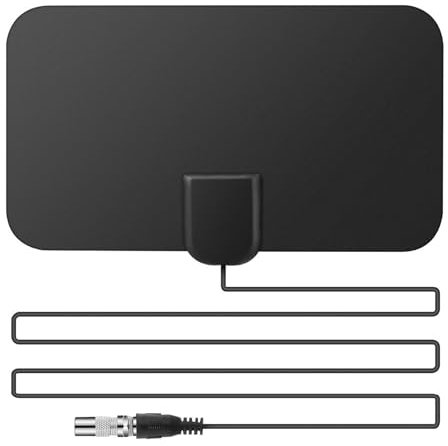 Antenna TV 4K da 4000 miglia 1080P DVB-T2 Booster HD per TV digitale globale Antenna per auto esterna per camper TV interna Antenna per canali radio FM