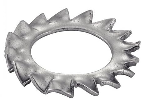 ACTON Rondelle -Eventail- à dentures extérieures AZ - Inox A4 Ø18 mm - Boîte de 50 - Vis, pointes, boulons