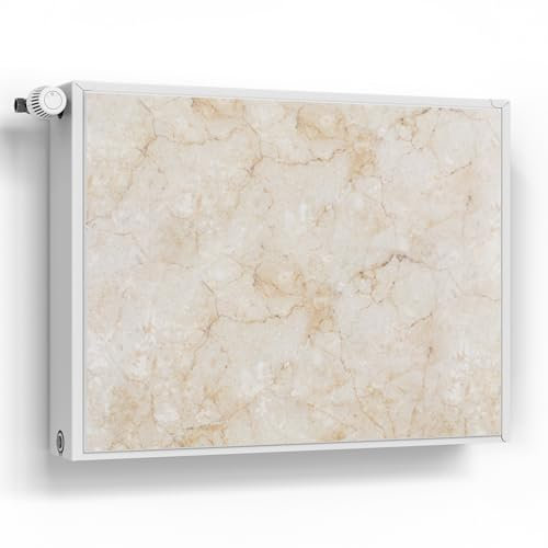 DEQORI Magnetfolie für Heizung 80x60 cm | Motiv Miteinander verschmolzen | dekorative Magnetmatte Heizkörper Schutz Verkleidung | Magnet Deko-Folie selbstklebend, magnetisch & wasserabweisend
