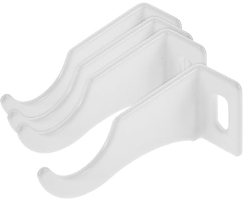 OFFSCH 4 PièCes Crochet Pour Radiateur En Pvc Et PolyuréThane Fixation RéUtilisable Avec Support AntidéRapant Pour Chauffage