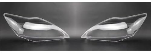 XIUKANGNB Auto Scheinwerfer Abdeckung für Ford Focus 2009 2010 2011, Scheinwerferglas Lampshade Links Rechts Frontscheinwerfer Objektiv Lampenschirm Shell