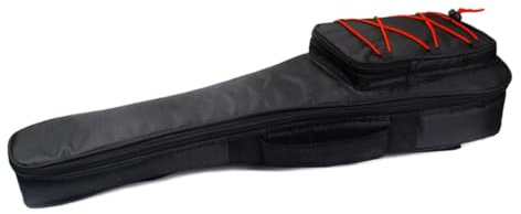 BESTonZON Gitarren-gigbag mit Dicker Polsterung Kompakter Schultergurt Taschen für Zubehör Schutz vor Kratzern und Schmutz