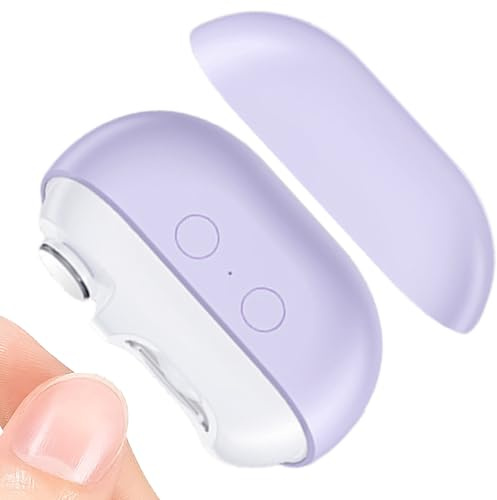 Tagliaunghie Automatico | Strumenti Per Manicure Con Luce,Modellatore Unghie Automatico | Per Uomini Anziani Famiglia Cura Personale Manutenzione Quotidiana Casa Viaggio Salon Di Bellezza