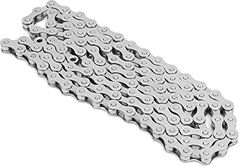 WNSC Fahrrad-Singlespeed-Kette, Fahrradkette Anti-Korrosions- und Anti-Rost-Single-Speed-Kette für Fahrräder für Singlespeed-Fahrräder für Fahrradwerkstatt