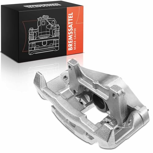 Frankberg Bremssattel Bremszange Vorne Links Aluminium mit Halter (Lochabstand Halterung 146mm) Kompatibel mit A3 A3 Sportback TT Leon Golf VI SCIROCC.O Replace# 8J0615123D