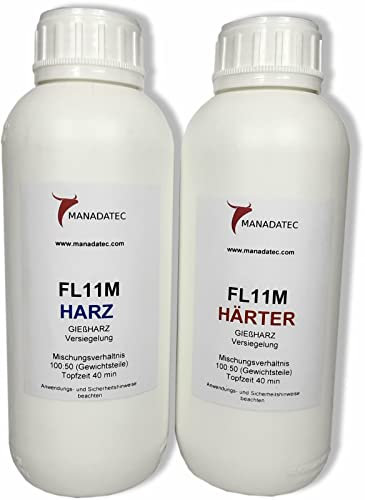 Epoxidharz 2K Harz mit Härter set EP Laminierharz Profi Qualität Glasklar & geruchsarm Gießharz Epoxy Resin GFK (750)