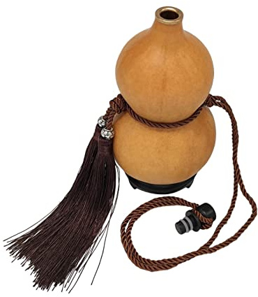 Sharplace Wine Jug Large Capacity with Base Calabash Gourd Shape Gourd Hip for Table Decorations, 35-40cm 2.5L