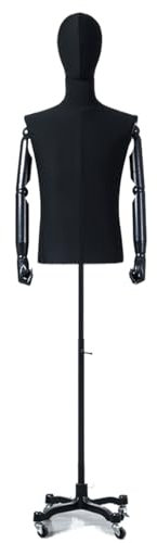 Schneiderpuppe Verstellbar Wird mit Einem Stabilen Metallsockel Geliefert, Flexibler Simulationsmanipulator, Schneiderpuppe Anwendbar auf Kleiderständer, Boutique, Bekleidungsgeschäft ( Size : Univers