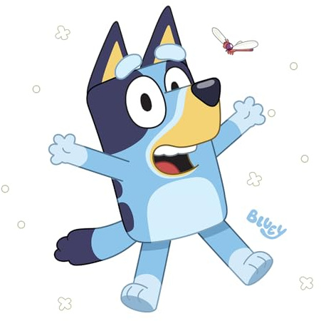 RoomMates Bluey Peel and Stick Giant Wall Decals, RMK5458GM
