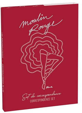 Clairefontaine 812442C Korrespondenz 12x16,5cm Moulin Rouge