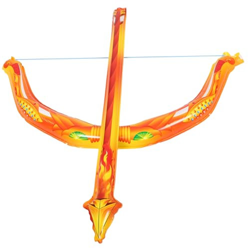 ADOCARN 1set Inflatable Arrow Balloon Boy Girl Fun Party Decoration Toy Cute Cartoon Design for Valentine Day Easy Inflate Reuse for Indoor Entertainment