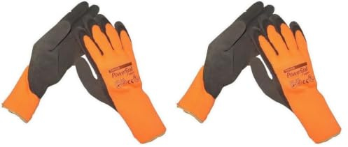 Görte Power Grab Thermo Winterhandschuh Größe 9/L, Orange (Packung mit 2)