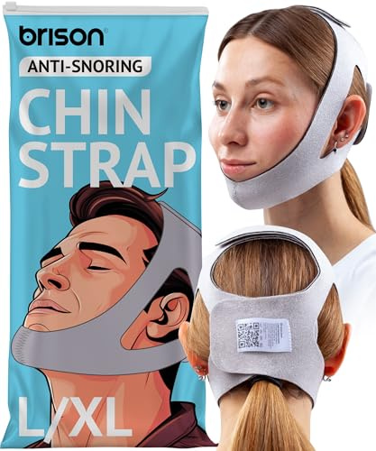 Brison Anti Snoring Chin Strap - Adjustable Snore Stopping Device Face Mask Bandage Keeping Mouth Closed