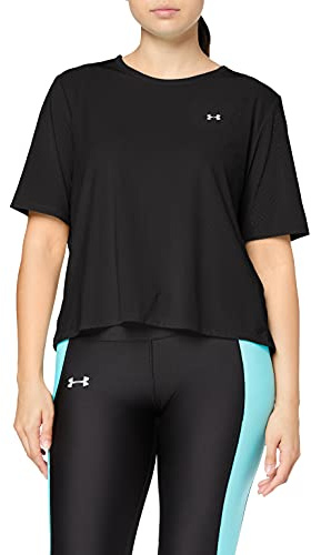 Under Armour Damen Kurzarmshirt Armour Sport Ss, Schwarz, MD, 1344482-001