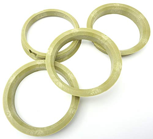 RONAL 4x Zentrierringe 68,0-58,1/68 auf 58,1 Gelb kompatibel mit Alfa Romeo