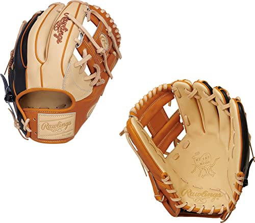 Rawlings HOH Pro Preferred Pro Label 6 PRO934-2CTB Infield Handschuh, 29,2 cm (11,5 Zoll) (Rechtshänder)