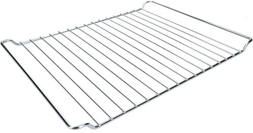 Anakel Home Griglia di Ricambio per Forno, Teglia per Forno 481245819334 compatibile con Forni WhirlPool, Ignis, Algor, Bauknecht | Facile da Pulire, Acciaio inossidabile, 445 x 340 x 22 mm
