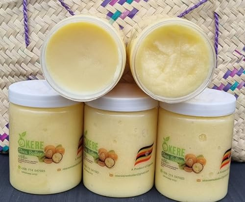 Okere Nilotica Shea Butter | Raw & Pure from Uganda | 08 OZ JAR