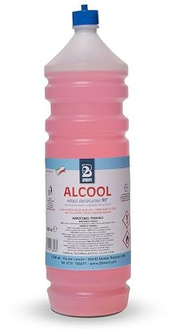 Denatured Ethyl Alcohol 99 Degrees for Cleaning and Degreasing Surfaces for Home Use | Bottle Size 1 Litre