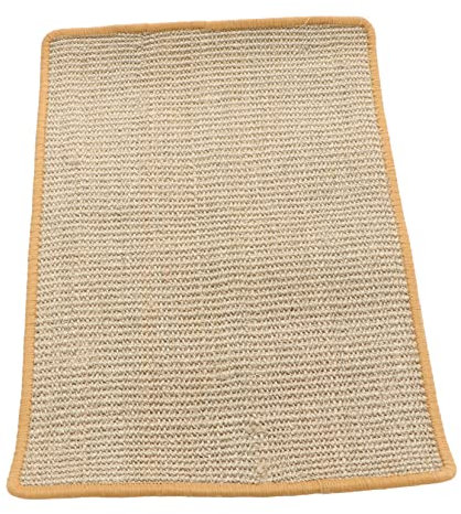 YARNOW Pet Scratching Mat Sisal rutschfeste Kratzmatte Für Katzen Multifunktionale Katzen-spielmatte Und Schlafunterlage Möbel Und Sofa-Schutz Zufällige Farbwahl