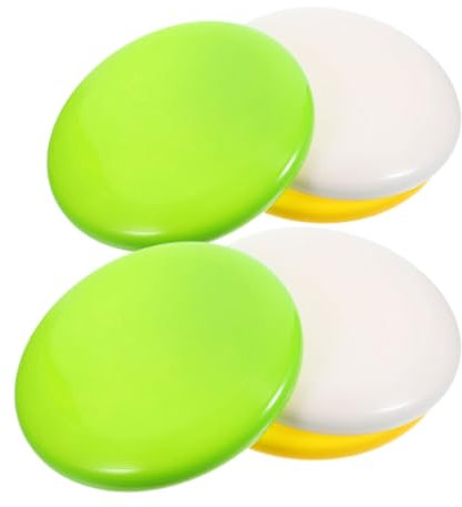 WHAMVOX 6stücke Teiliges Kunststoffscheiben Mit Driver Midrange Putter Disc Leichte Langlebige Pe-scheiben Für Anfänger Und Fortgeschrittene in Weiß Gelb Grün